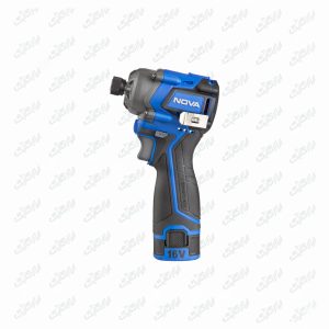 پیچ گوشتی شارژی 16 ولت براشلس ضربه ای با کیف BMC نووا مدل 5515