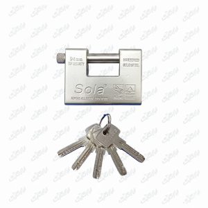 قفل کتابی ۹۴ فولادی سولا