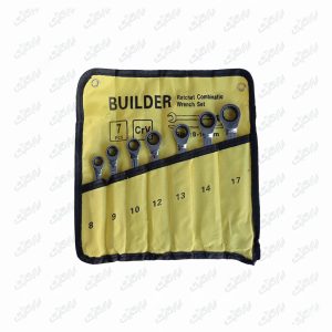 آچار جغجغه ۷ عددی کیفی بیلدر